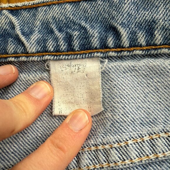 Vintage 80s Levi’s 505 Orange Tab Jeans | 32x30 | Regular Fit Straight Leg | Dis - Picture 6 of 11